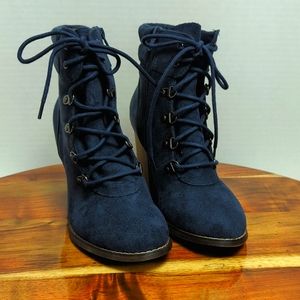 Candie's Cachacha Navy Boots